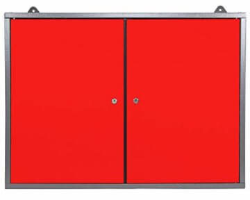 Ondis24 Werkstatteinrichtung rot 160 cm breit, Werkbank Harry, 2x Werkzeugschrank, Werkzeugwand - 7