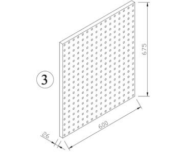 VITO Männerküche - Werkstatteinrichtung Set mit Schubladen 16-TLG ca. 395 x 50 x 200 cm, Garage Werkstatteinrichtung, Werkbank, Werkzeugschrank, Werkbank mit Holzarbeitsplatte - (VIAGCSET) - 5