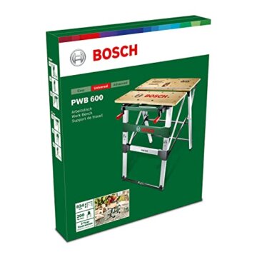 Bosch Arbeitstisch PWB 600 (4 Spannbacken, Karton, max. Tragfähigkeit: 200 kg) - 6